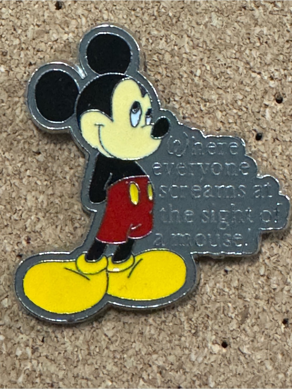 5/$25 Disney Mickey Mouse Where Everyone Screams At The Sight Of A Mouse